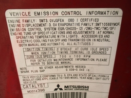 1995 MITSUBISHI 3000GT RED 3.0L AT 173810